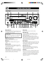 Preview for 6 page of Yamaha RX-V596RDS Owner'S Manual