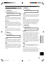 Preview for 41 page of Yamaha RX-V596RDS Owner'S Manual