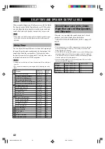 Preview for 44 page of Yamaha RX-V596RDS Owner'S Manual