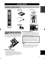 Preview for 5 page of Yamaha RX-V620RDS Owner'S Manual