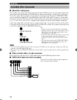 Preview for 16 page of Yamaha RX-V620RDS Owner'S Manual