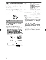 Preview for 28 page of Yamaha RX-V620RDS Owner'S Manual