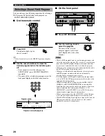 Preview for 30 page of Yamaha RX-V620RDS Owner'S Manual