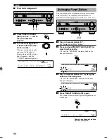 Preview for 36 page of Yamaha RX-V620RDS Owner'S Manual