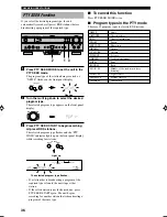 Preview for 38 page of Yamaha RX-V620RDS Owner'S Manual