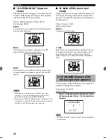 Preview for 44 page of Yamaha RX-V620RDS Owner'S Manual