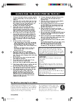 Предварительный просмотр 4 страницы Yamaha RX-V630 Owner'S Manual