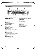 Предварительный просмотр 12 страницы Yamaha RX-V630 Owner'S Manual