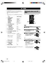 Предварительный просмотр 44 страницы Yamaha RX-V630 Owner'S Manual