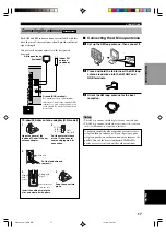 Preview for 19 page of Yamaha RX-V630RDS, DSP-AX630SE Owner'S Manual