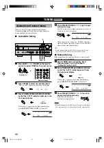 Preview for 36 page of Yamaha RX-V630RDS, DSP-AX630SE Owner'S Manual