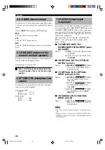 Preview for 48 page of Yamaha RX-V630RDS, DSP-AX630SE Owner'S Manual