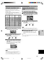 Preview for 51 page of Yamaha RX-V630RDS, DSP-AX630SE Owner'S Manual