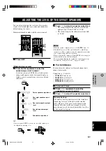 Preview for 53 page of Yamaha RX-V630RDS, DSP-AX630SE Owner'S Manual