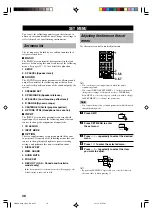 Preview for 42 page of Yamaha RX-V640 Owner'S Manual