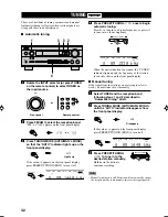 Preview for 34 page of Yamaha RX-V640RDS Owner'S Manual