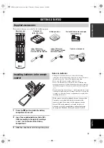 Предварительный просмотр 5 страницы Yamaha RX-V650 Owner'S Manual