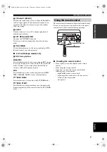 Предварительный просмотр 9 страницы Yamaha RX-V650 Owner'S Manual