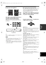 Предварительный просмотр 35 страницы Yamaha RX-V650 Owner'S Manual