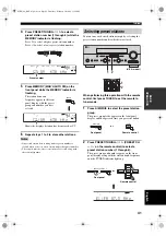 Предварительный просмотр 43 страницы Yamaha RX-V650 Owner'S Manual