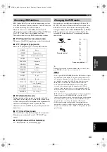 Предварительный просмотр 45 страницы Yamaha RX-V650 Owner'S Manual