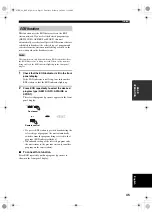 Предварительный просмотр 47 страницы Yamaha RX-V650 Owner'S Manual