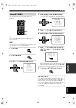 Предварительный просмотр 57 страницы Yamaha RX-V650 Owner'S Manual