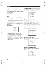 Предварительный просмотр 62 страницы Yamaha RX-V650 Owner'S Manual