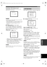 Предварительный просмотр 229 страницы Yamaha RX-V650 Owner'S Manual