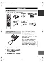 Предварительный просмотр 254 страницы Yamaha RX-V650 Owner'S Manual