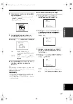 Предварительный просмотр 361 страницы Yamaha RX-V650 Owner'S Manual