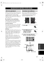 Предварительный просмотр 401 страницы Yamaha RX-V650 Owner'S Manual