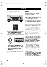 Предварительный просмотр 463 страницы Yamaha RX-V650 Owner'S Manual