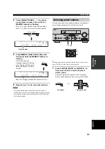 Preview for 43 page of Yamaha RX-V657 - AV Receiver Owner'S Manual