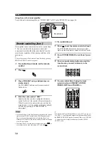 Preview for 74 page of Yamaha RX-V657 - AV Receiver Owner'S Manual