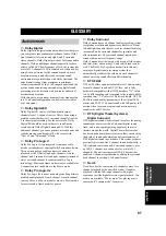 Preview for 89 page of Yamaha RX-V657 - AV Receiver Owner'S Manual