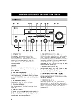 Preview for 188 page of Yamaha RX-V657 - AV Receiver Owner'S Manual