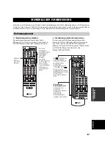 Preview for 251 page of Yamaha RX-V657 - AV Receiver Owner'S Manual