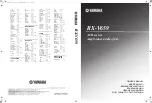 Yamaha RX-V659 Owner'S Manual preview