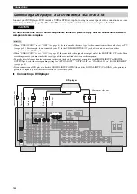 Preview for 22 page of Yamaha RX-V659 Owner'S Manual