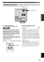 Preview for 31 page of Yamaha RX-V659 Owner'S Manual