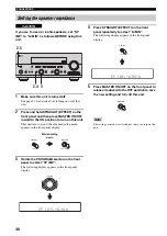 Preview for 32 page of Yamaha RX-V659 Owner'S Manual