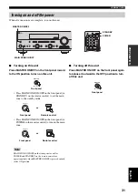 Preview for 33 page of Yamaha RX-V659 Owner'S Manual