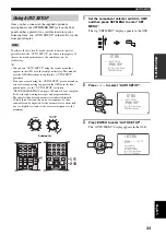 Preview for 35 page of Yamaha RX-V659 Owner'S Manual