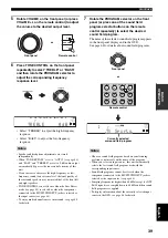 Preview for 41 page of Yamaha RX-V659 Owner'S Manual