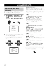 Preview for 48 page of Yamaha RX-V659 Owner'S Manual