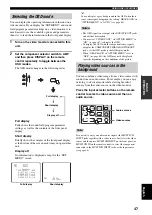 Preview for 49 page of Yamaha RX-V659 Owner'S Manual