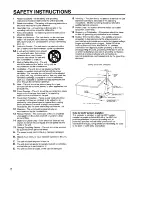 Предварительный просмотр 2 страницы Yamaha RX-V660 Owner'S Manual