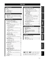 Preview for 3 page of Yamaha RX-V661 Owner'S Manual