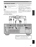 Preview for 21 page of Yamaha RX-V661 Owner'S Manual